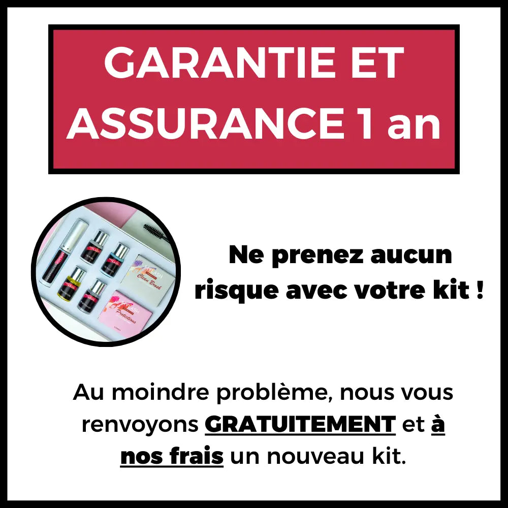 Garantie et Assurance 1 an MyLash Cosmetics