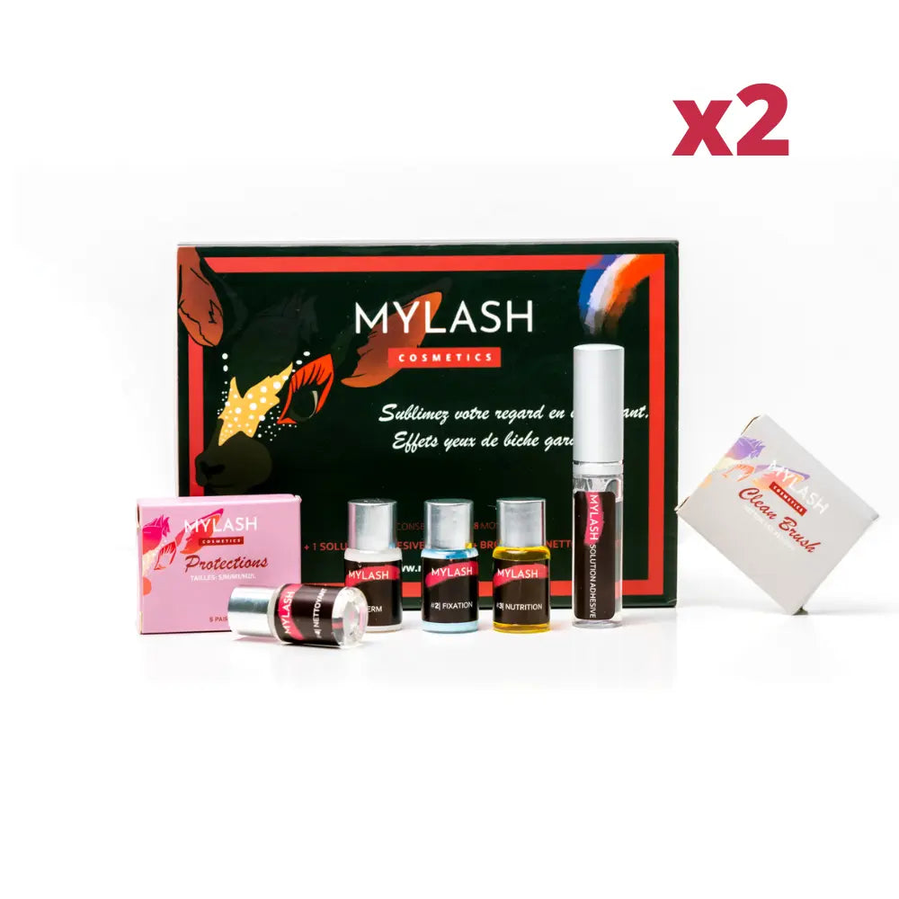 2 Natural Kit - Kit de rehaussement de cils MyLash Cosmetics®